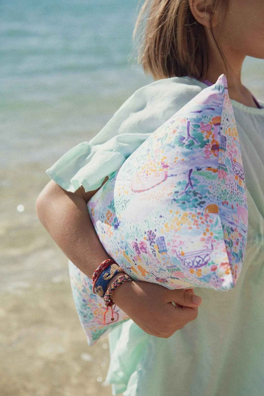 Coussin de plage multicolore | BLOOM