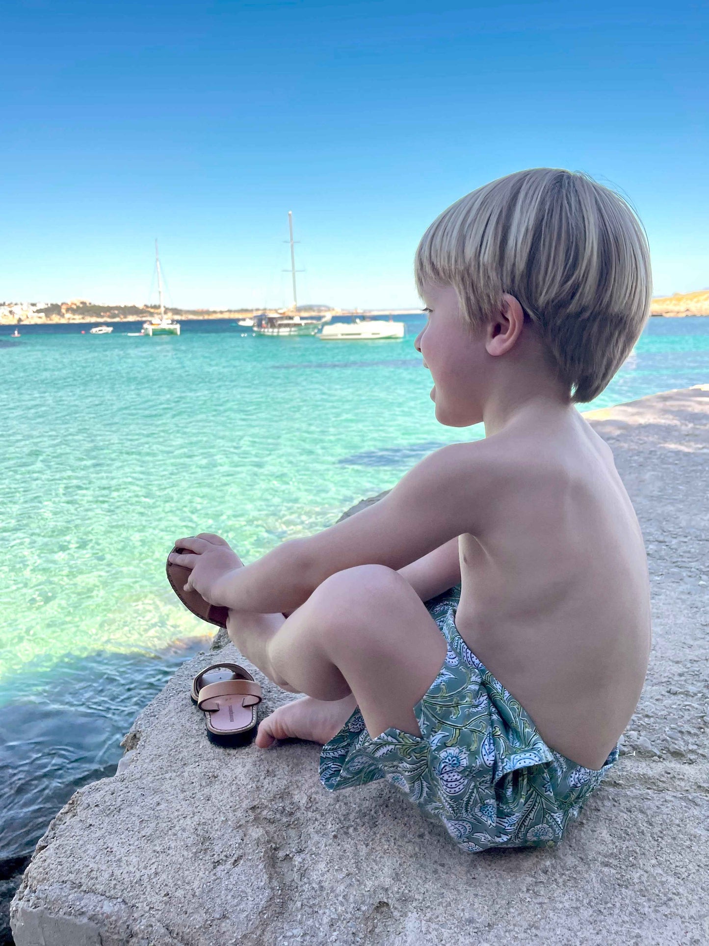 chausson bébé en cuir naturel | FRAILERA BABY