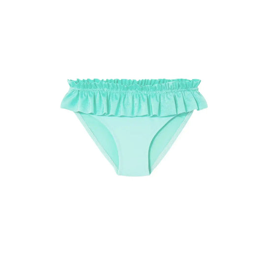 Culotte de bain bébé fille anti-UV aqua