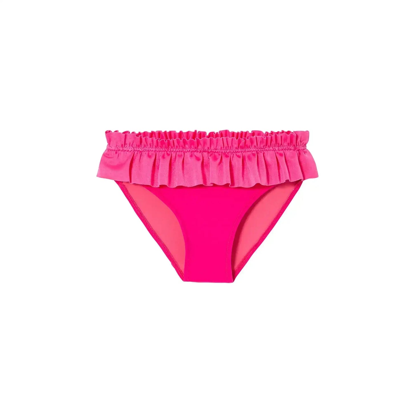Culotte de bain bébé fille anti-UV rose bonbon