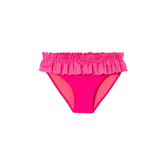 Culotte de bain bébé fille anti-UV rose bonbon