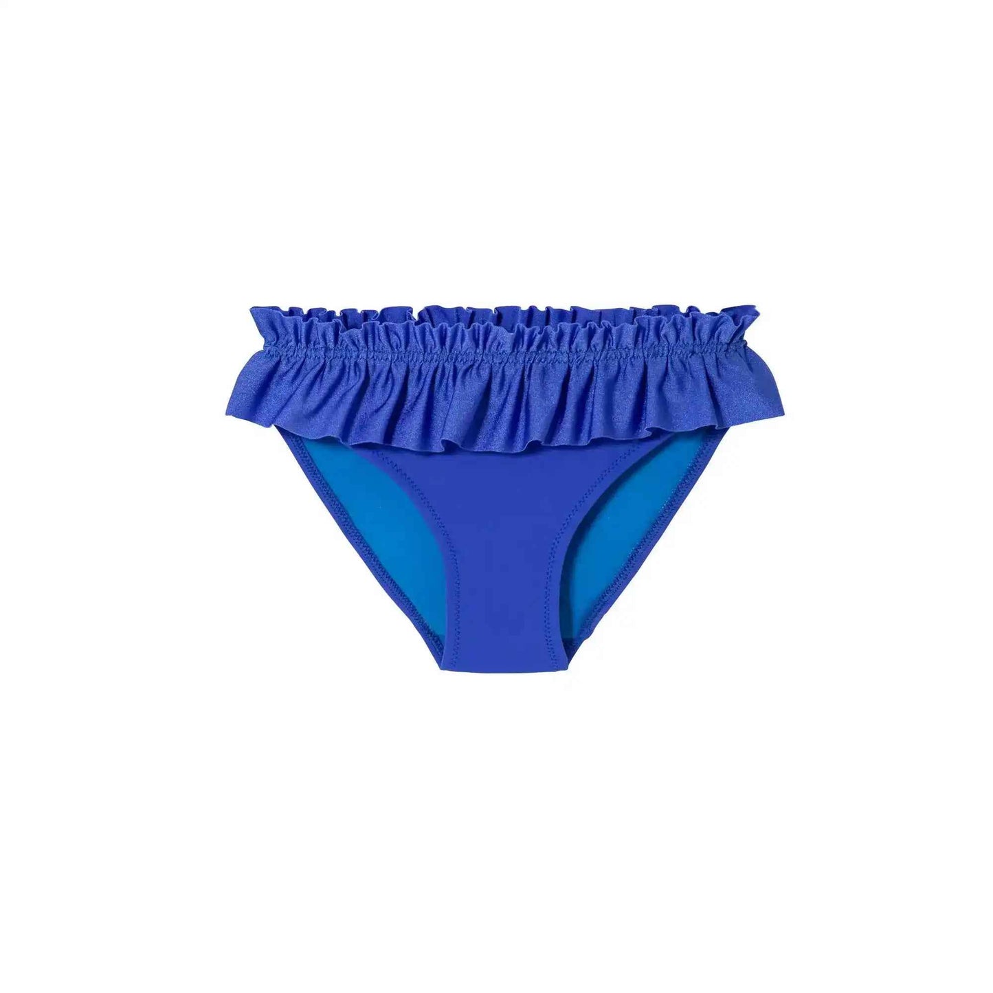 Culotte de bain bébé fille anti UV UPF50+, bleu | CULOTTE DE BAIN BORA BORA