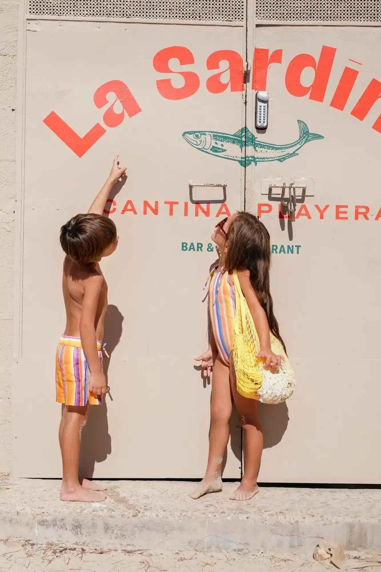 Short de bain garçon rayures | ARIZONA
