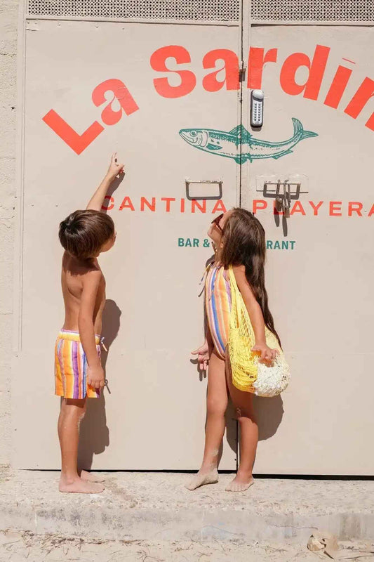 Short de bain garçon rayures | ARIZONA